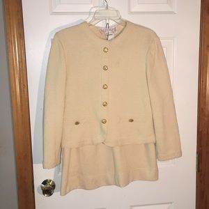 VINTAGE CASTLEBERRY KNIT SUIT